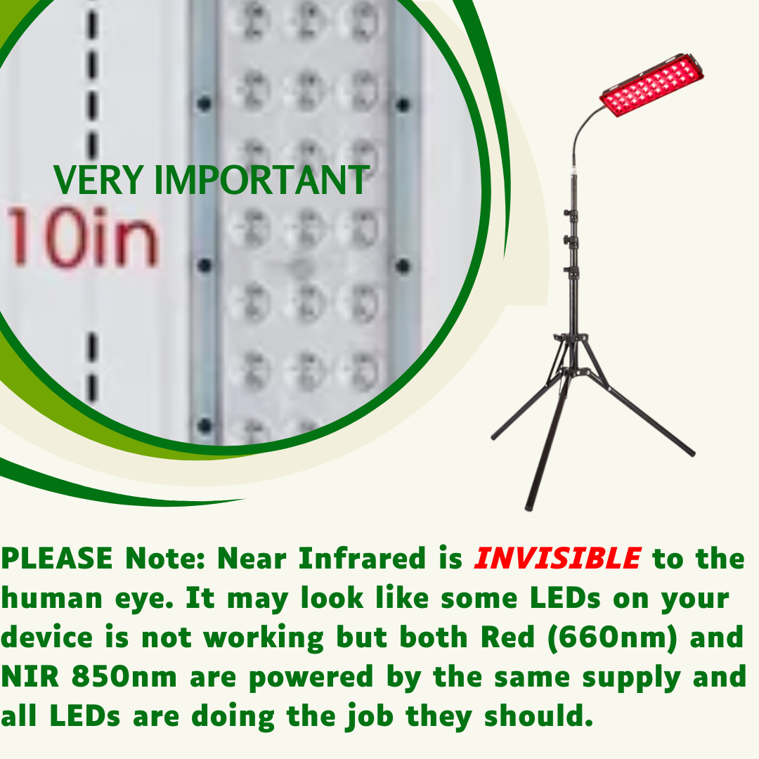Red Light Therapy Multipurpose Adjustable Device by Theratools.